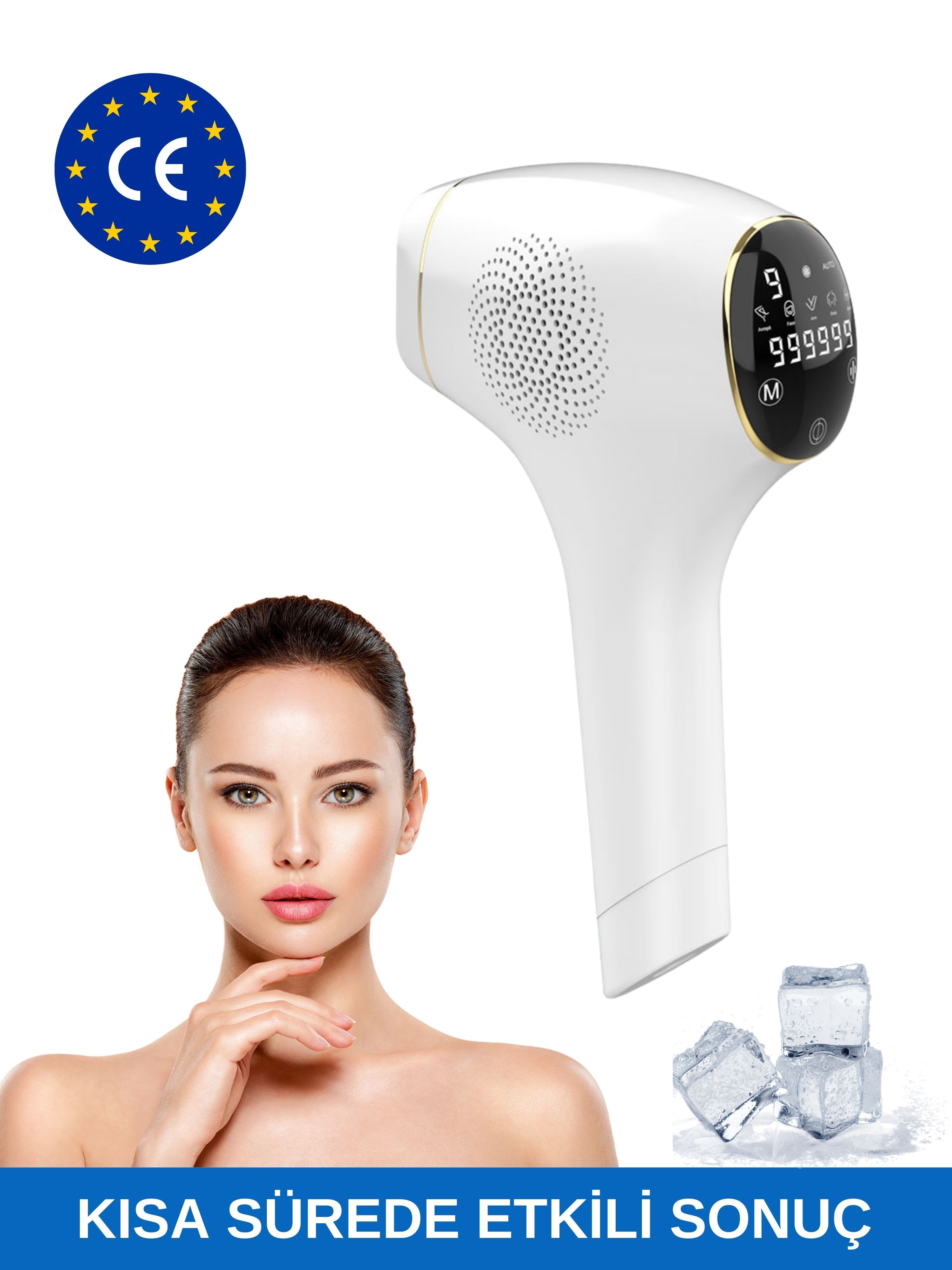 Hoppo X20 Ipl Buz Lazer Epilasyon Cihazı 999999 Flas Atım - hoppo